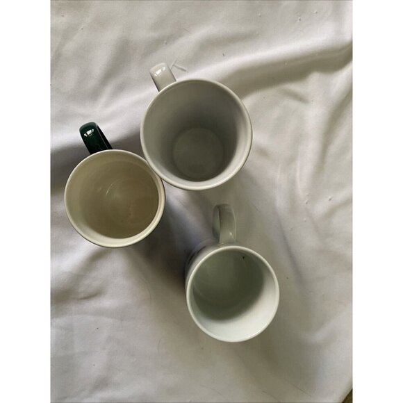 Starbucks Holiday Ceramic Mug Set Of 3 - Fall Leaves Thankful & Winter Snowflake - Picture 5 of 12